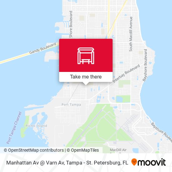 Manhattan Av @ Varn Av map