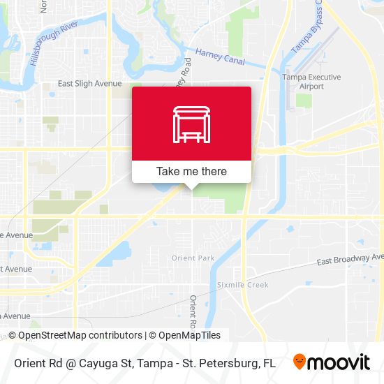 Mapa de Orient Rd @ Cayuga St