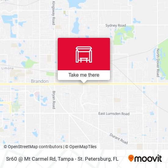Mapa de Sr60 @ Mt Carmel Rd