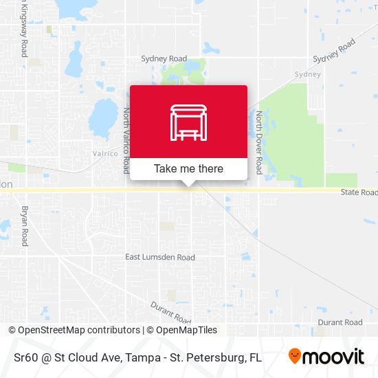 Sr60 @ St Cloud Ave map