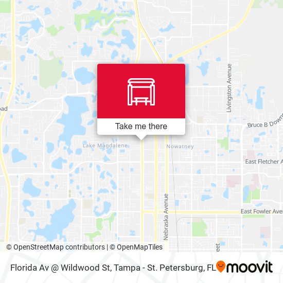 Florida Av @ Wildwood St map