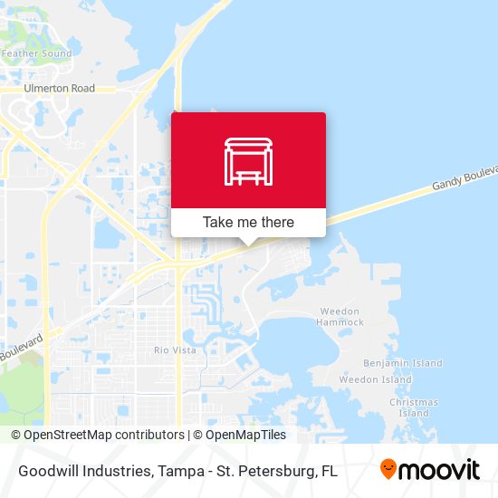 Mapa de Goodwill Industries