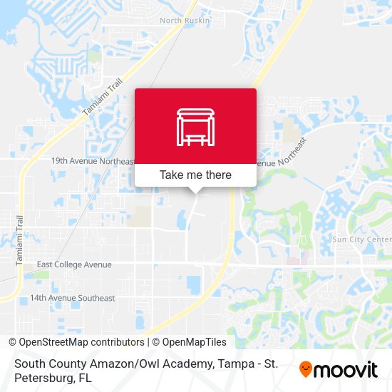 Mapa de South County Amazon / Owl Academy