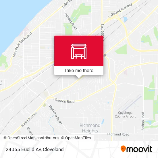 Mapa de 24065 Euclid Av
