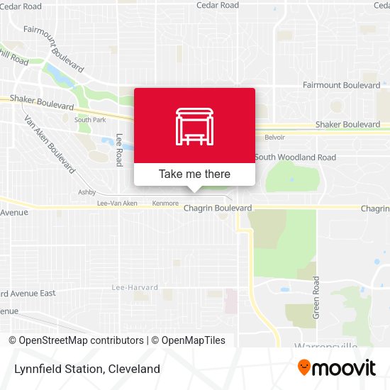 Mapa de Lynnfield Station