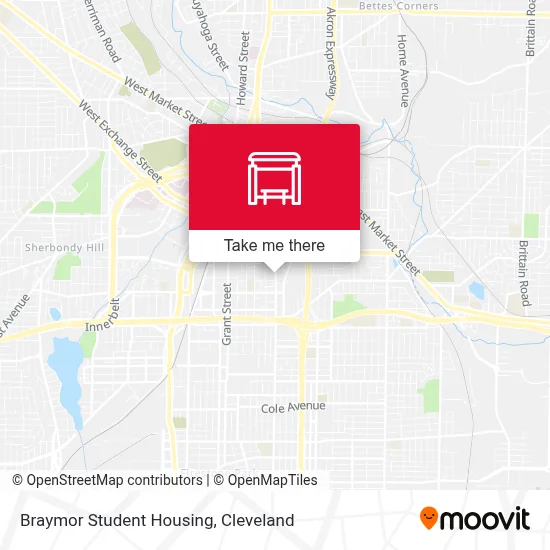 Braymor Student Housing map