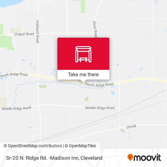 Mapa de Sr-20 N. Ridge Rd. -Madison Inn