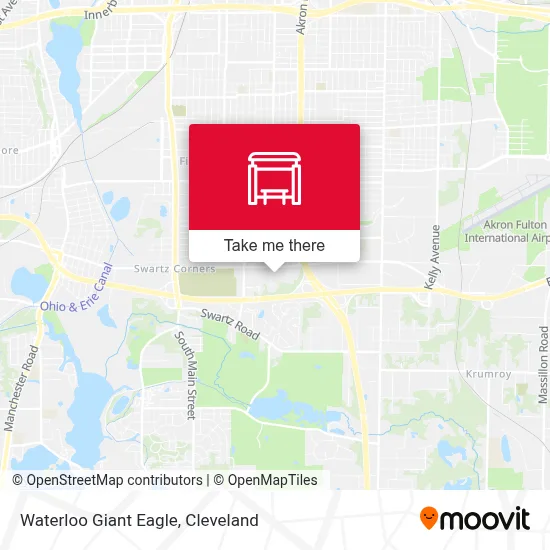 Waterloo Giant Eagle map