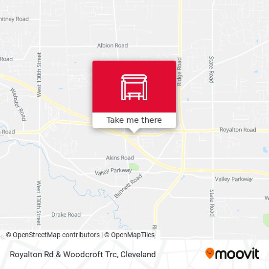 Mapa de Royalton Rd & Woodcroft Trc