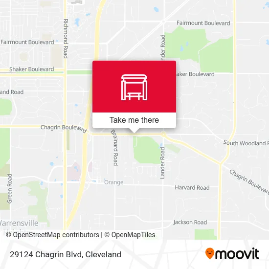 29124 Chagrin Blvd map