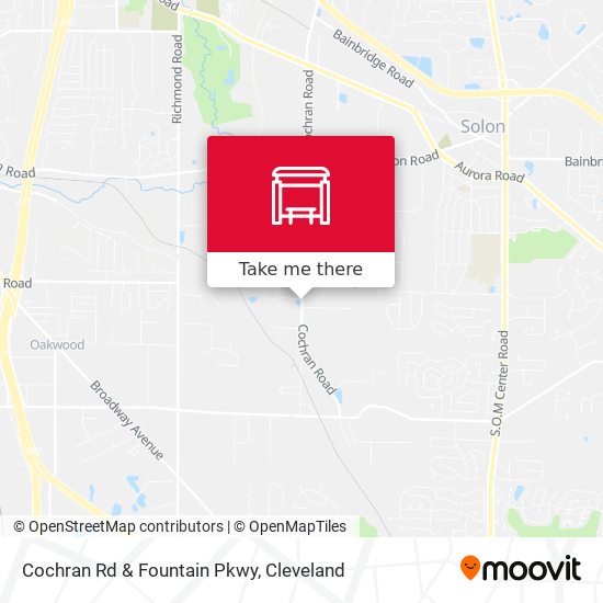 Cochran Rd & Fountain Pkwy map