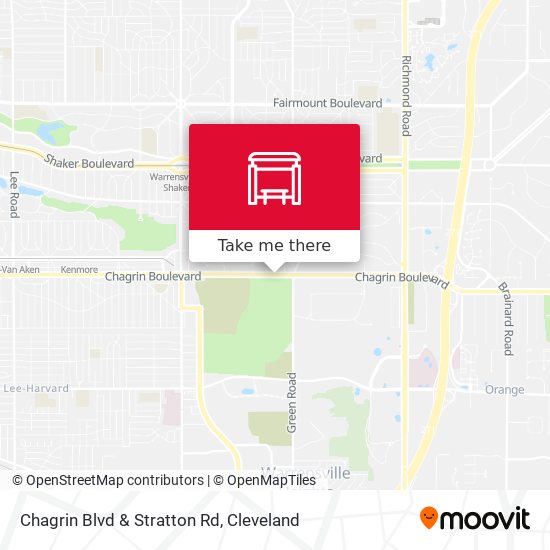 Mapa de Chagrin Blvd & Stratton Rd