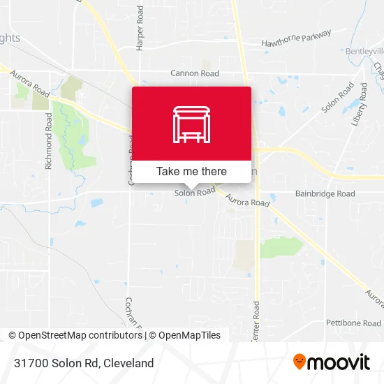 Mapa de 31700 Solon Rd