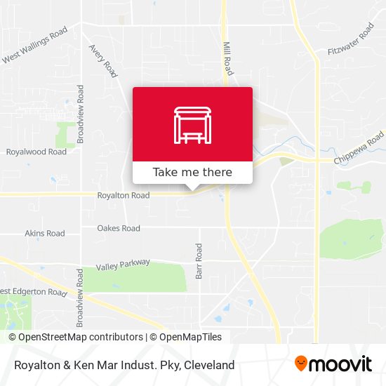 Royalton & Ken Mar Indust. Pky map