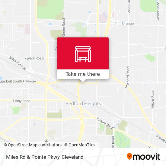 Miles Rd & Pointe Pkwy map