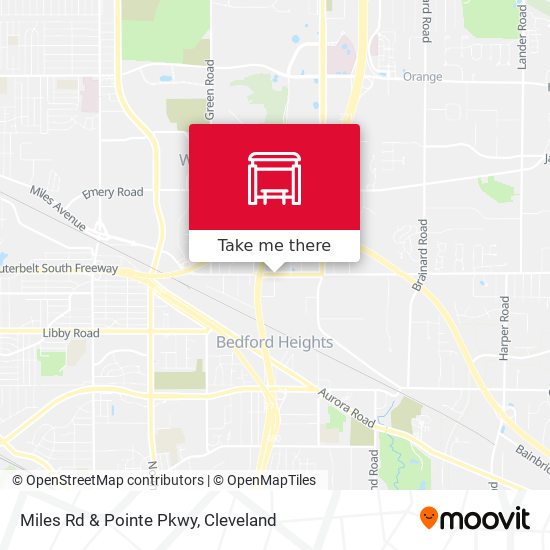 Miles Rd & Pointe Pkwy map
