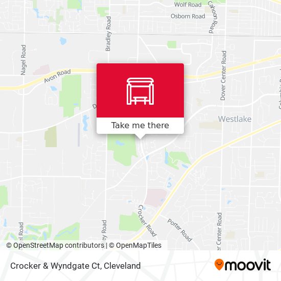 Crocker & Wyndgate Ct map