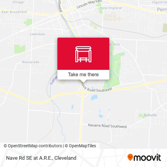 Mapa de Nave Rd SE at A.R.E.