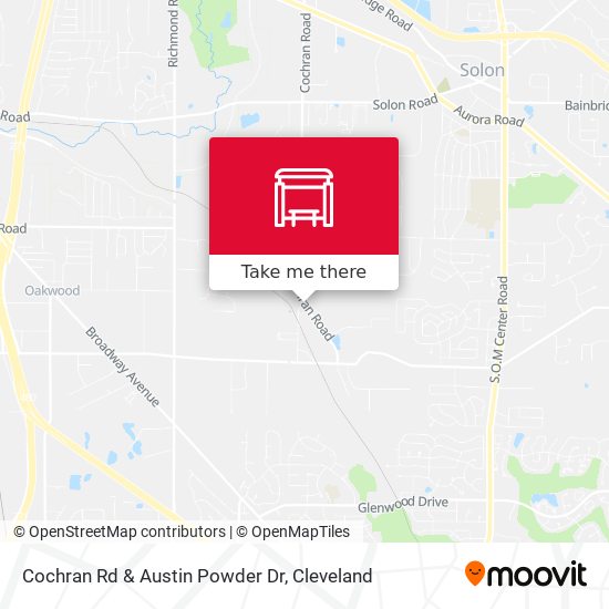 Cochran Rd & Austin Powder Dr map