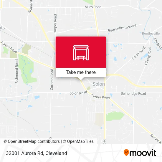 32001 Aurora Rd map