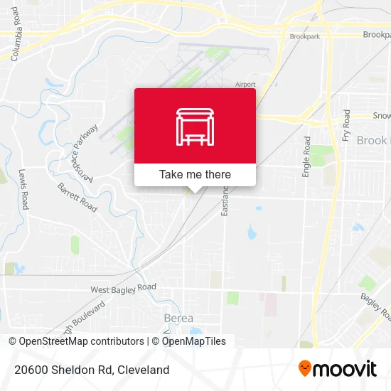 Mapa de 20600 Sheldon Rd