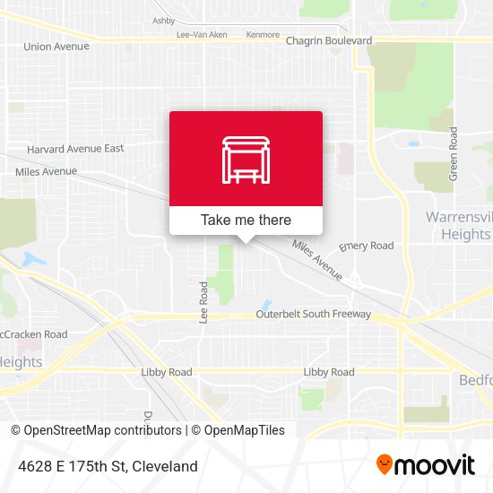Mapa de 4628 E 175th St