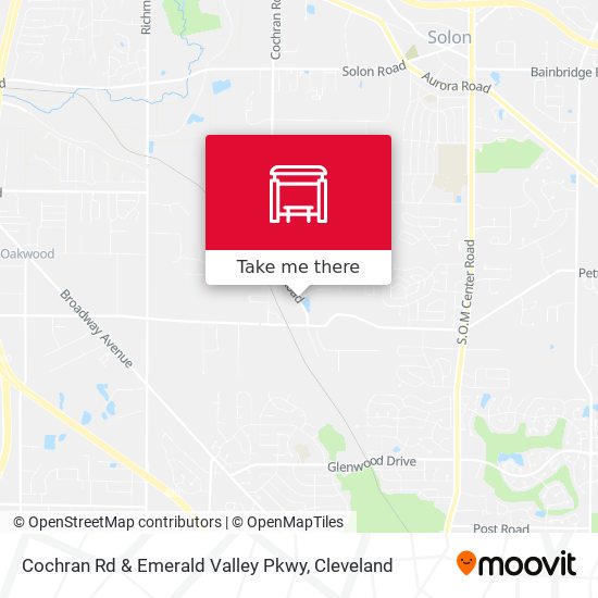 Cochran Rd & Emerald Valley Pkwy map