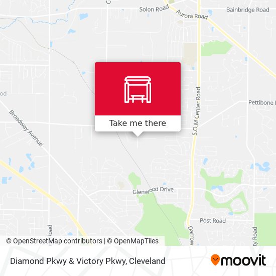 Diamond Pkwy & Victory Pkwy map