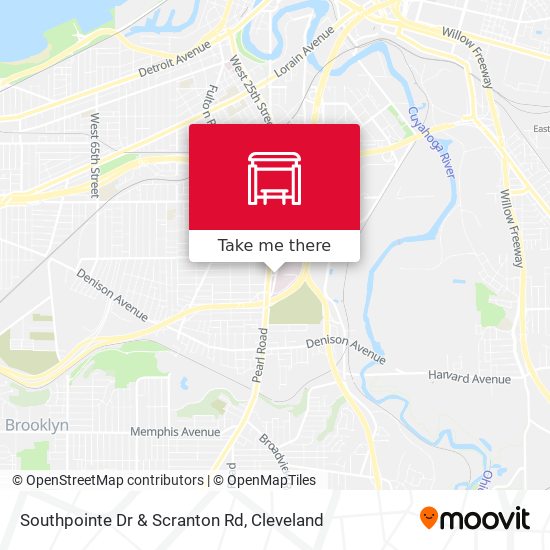 Mapa de Southpointe Dr & Scranton Rd