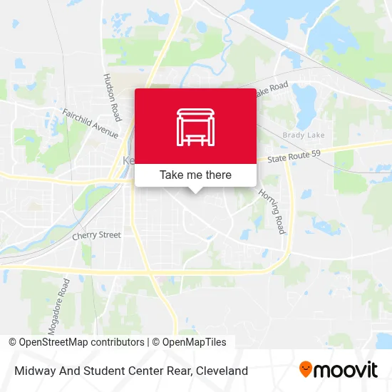 Midway And Student Center Rear map