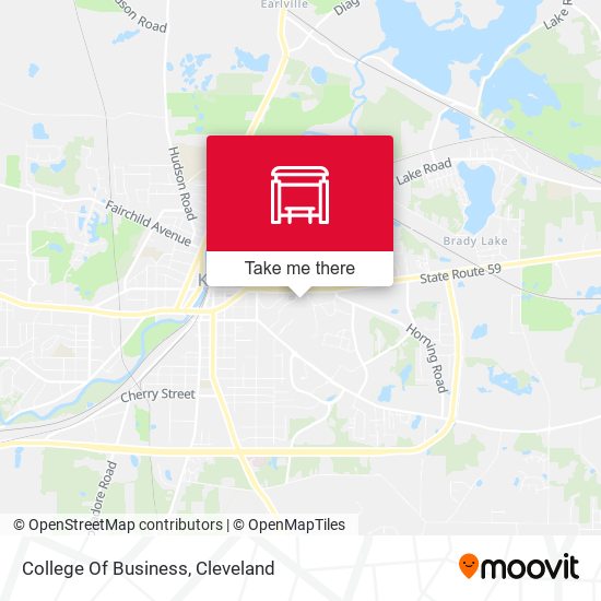 College Of Business map