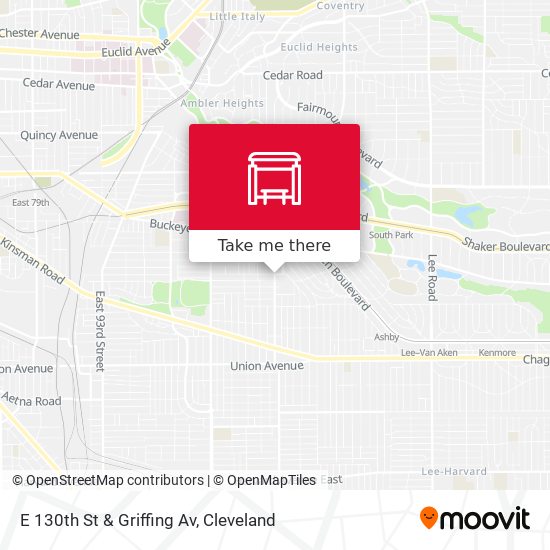 E 130th St & Griffing Av map