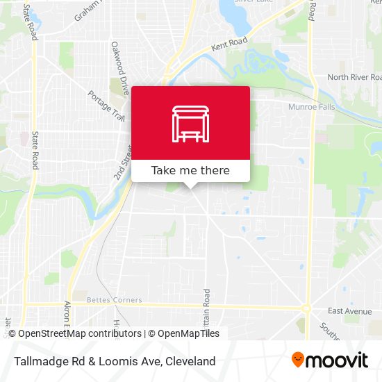 Tallmadge Rd & Loomis Ave map