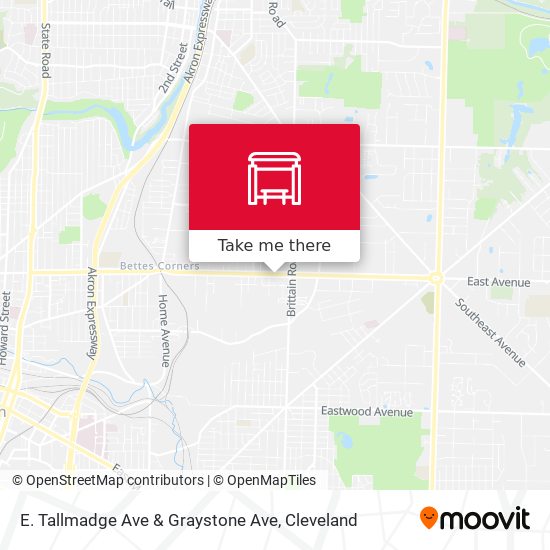 Mapa de E. Tallmadge Ave & Graystone Ave
