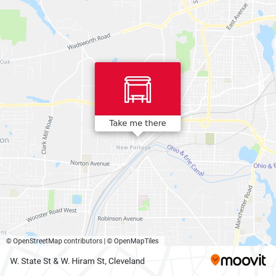 Mapa de W. State St & W. Hiram St