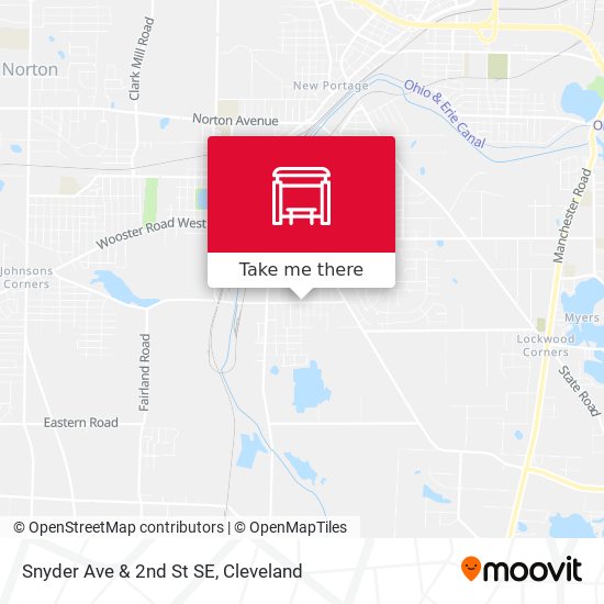 Mapa de Snyder Ave  & 2nd St SE