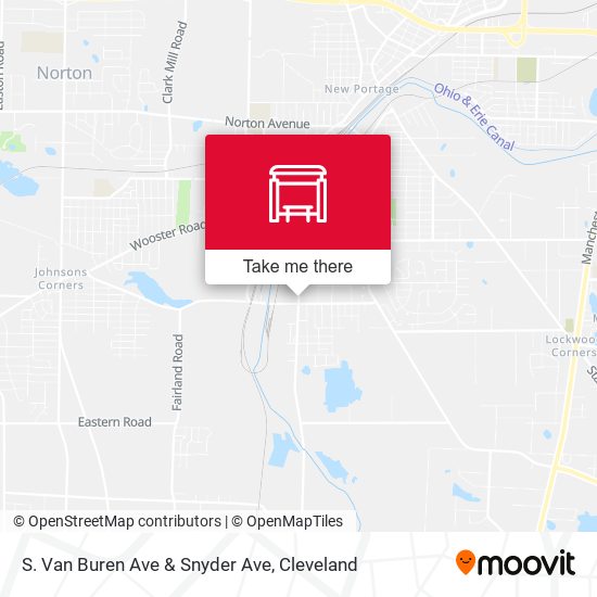 Mapa de S. Van Buren Ave & Snyder Ave