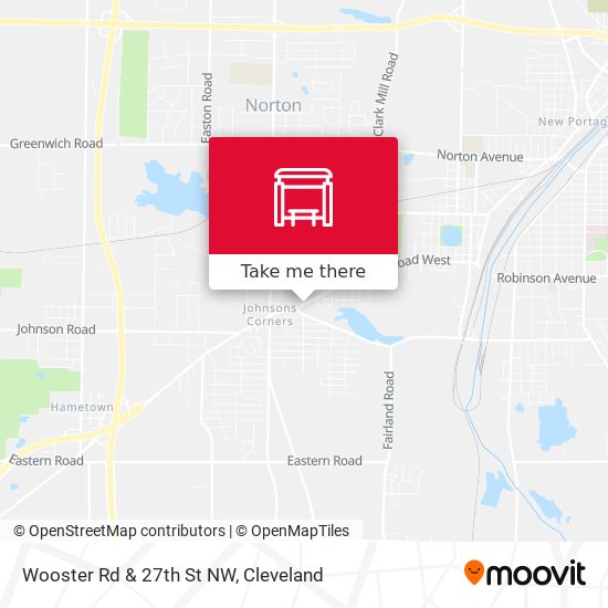 Wooster Rd & 27th St NW map