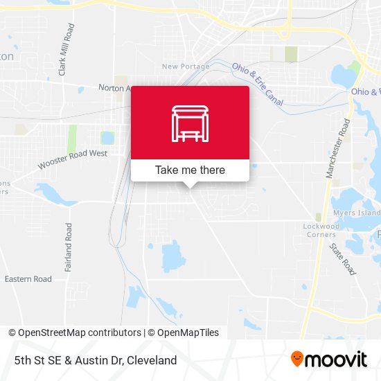 Mapa de 5th St SE & Austin Dr