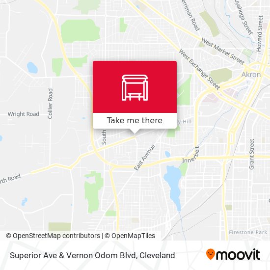 Superior Ave  & Vernon Odom Blvd map
