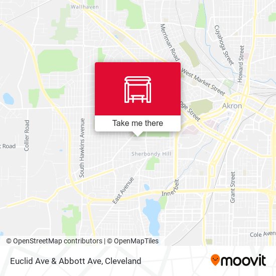Mapa de Euclid Ave & Abbott Ave