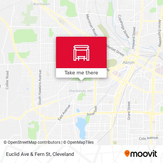 Mapa de Euclid Ave & Fern St