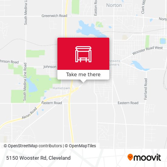 Mapa de 5150 Wooster Rd