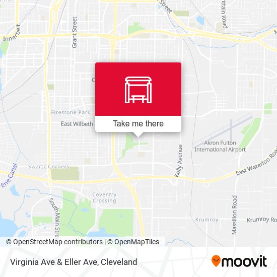 Virginia Ave & Eller Ave map
