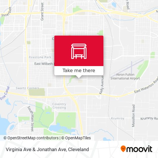 Virginia Ave & Jonathan Ave map