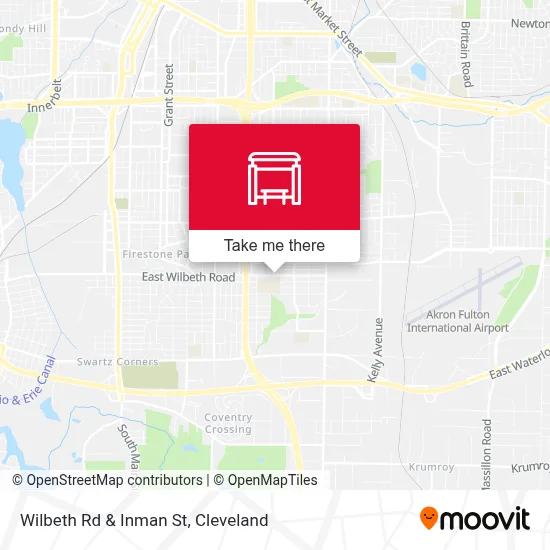 Wilbeth Rd & Inman St map