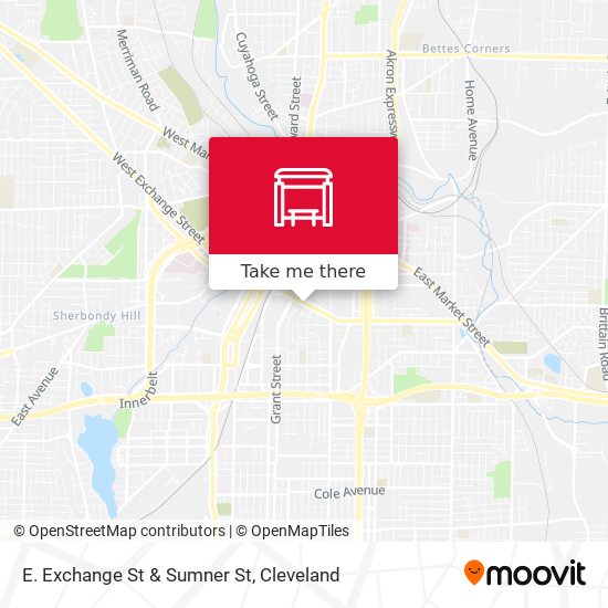 Mapa de E. Exchange St & Sumner St