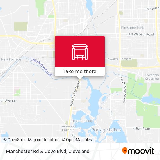Mapa de Manchester Rd & Cove Blvd