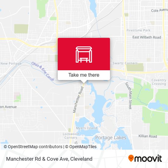 Mapa de Manchester Rd & Cove Ave