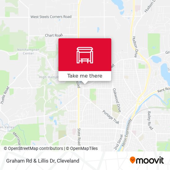 Graham Rd  & Lillis Dr map